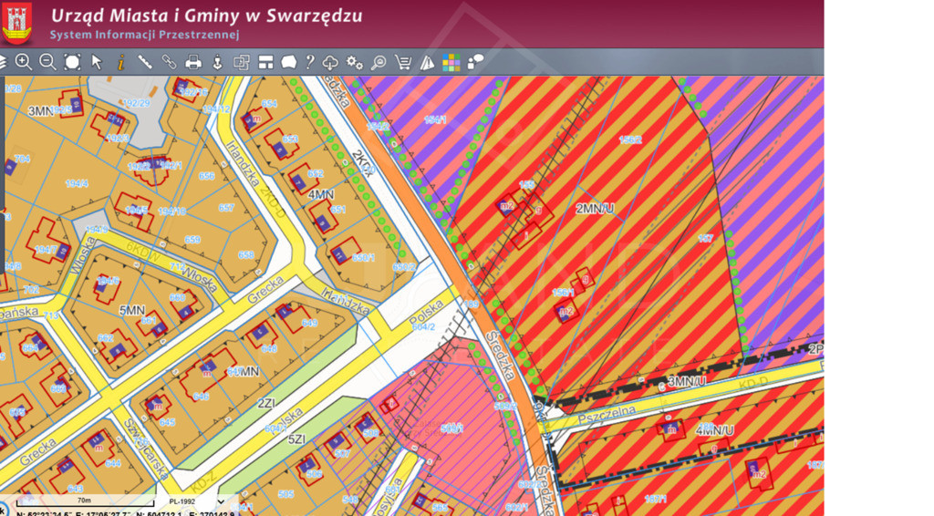 Działka z MPZP 2 MNU świetna lokalizacja