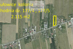 Działka na sprzedaż 2115m2 buski Busko-Zdrój Mikułowice Kolonia Wschodnia Mikułowice . - zdjęcie 3