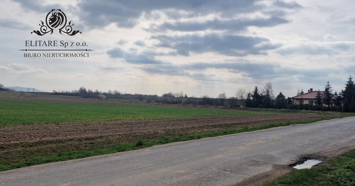 Działka siedliskowa 3000m2 z MPZP gm. Kąty Wrocławskie, Sokolniki