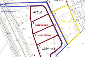 Działka na sprzedaż 1740m2 Siemianowice Śląskie Centrum Obwodowa - zdjęcie 1