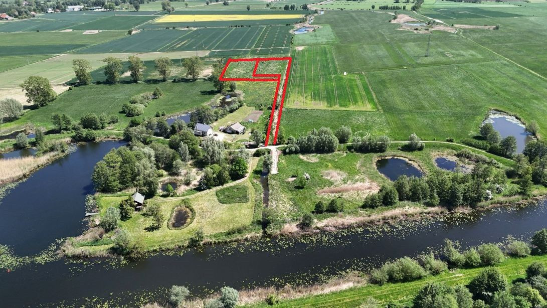Stobiec/Tujsk działka nad rzeką