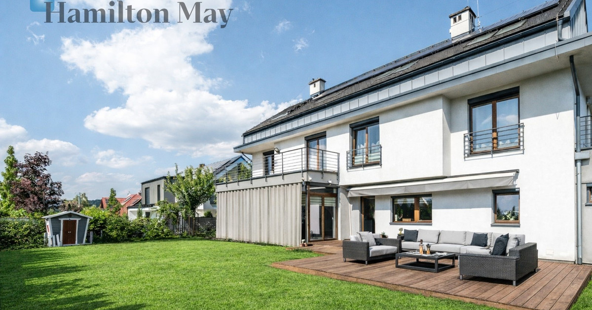 Nowoczesny dom 284 m² przy Zakrzówku [NA WYŁĄCZNOŚĆ]