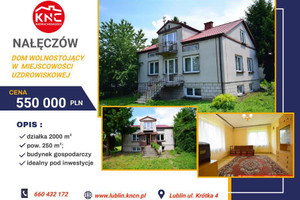 Dom na sprzedaż 250m2 puławski Nałęczów - zdjęcie 1