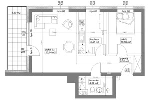 Mieszkanie na sprzedaż 53m2 bydgoski Solec Kujawski - zdjęcie 2