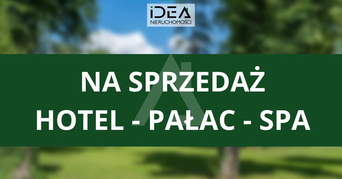 ZESPÓŁ PAŁACOWO-HOTELOWY, GOTOWY BIZNES