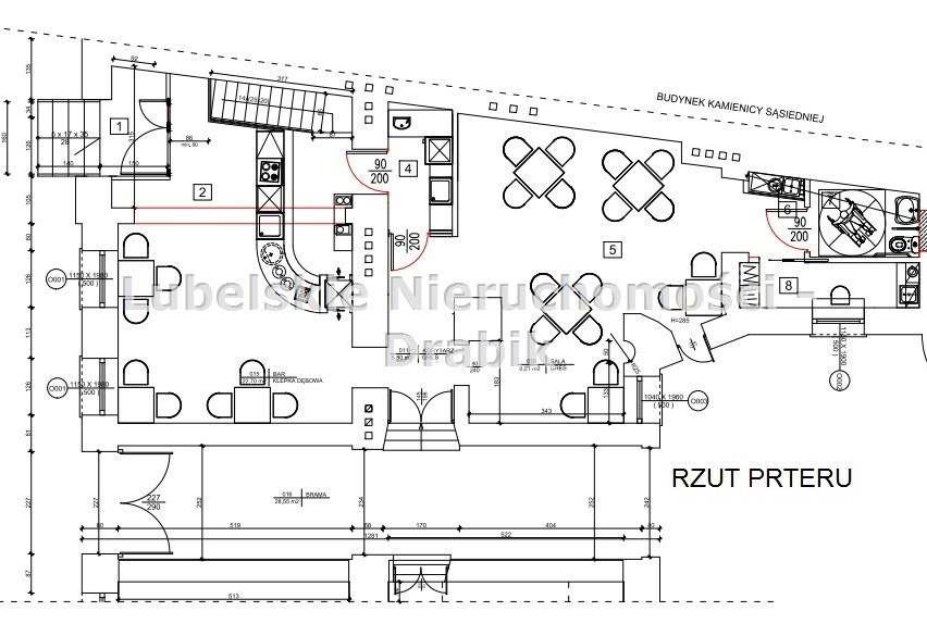Lokal gastro 160m2 ścisłe Centrum Lublin