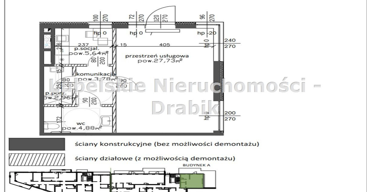Lokal, 44,99m2, Lublin
