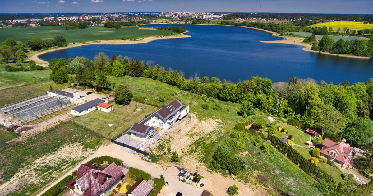 Działka z widokiem na jezioro pod Olsztynem