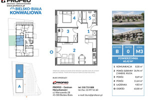 Mieszkanie na sprzedaż 47m2 Bielsko-Biała Śródmieście Bielsko - zdjęcie 2