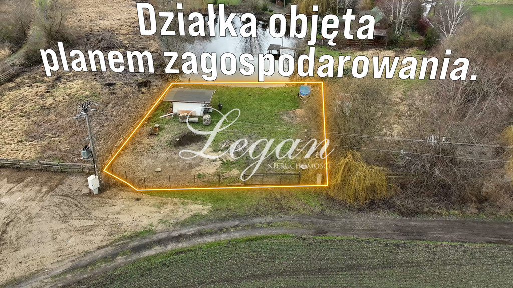 Atrakyjna działka przy Jeziorze - Myślibórz