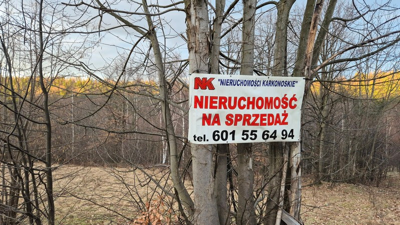 Michałowice-Karkonosze, działka budowlana 2262 m2