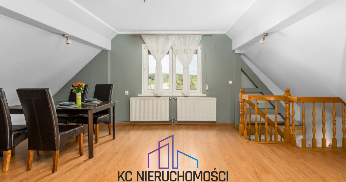 Piętro domu na cichym osiedlu z działką 1365 m2