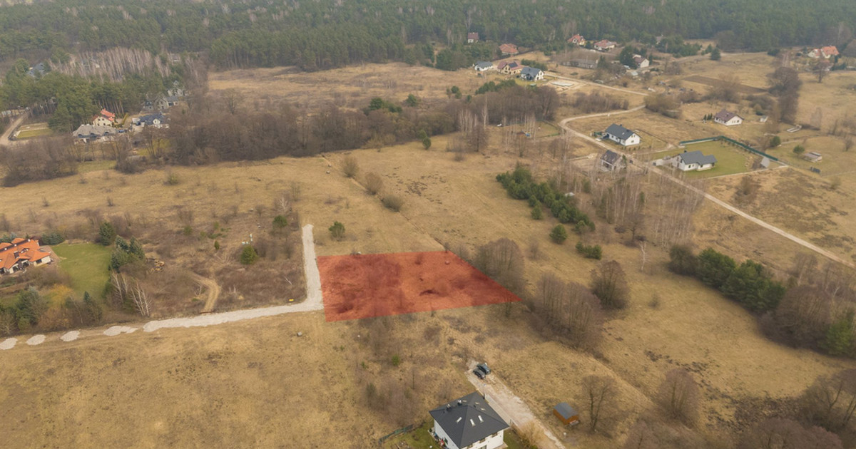Działka budowlana przy lesie/6 km do Warszawy/SKM