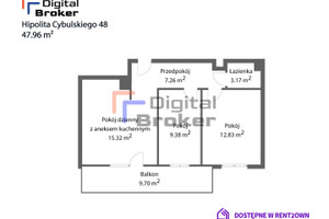 Mieszkanie na sprzedaż 48m2 otwocki Otwock Cybulskiego - zdjęcie 1