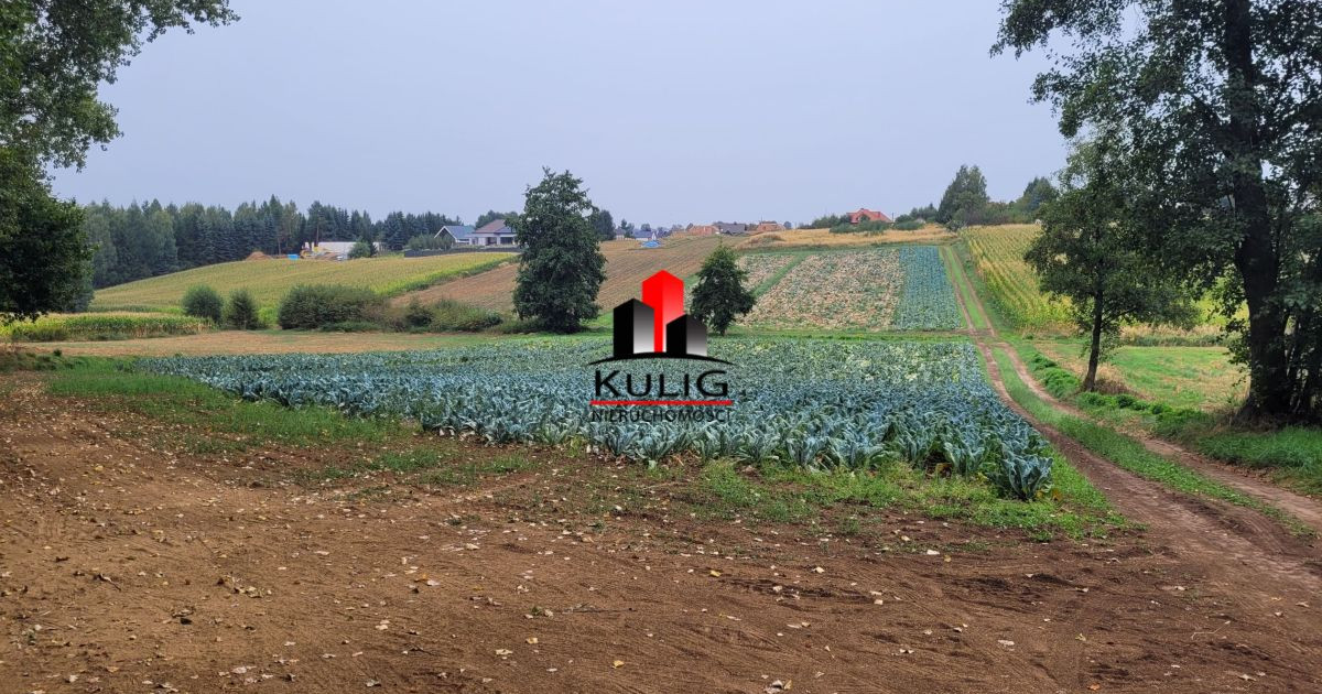 Kocmyrzów Luborzyca działka budowlano rolna 1ha