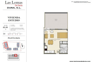 Mieszkanie na sprzedaż 45m2 Walencja Alicante Denia Las Lomas - zdjęcie 2
