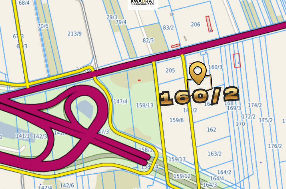 Działka budowlano-usługowa 3003 m² Ryczołek A2