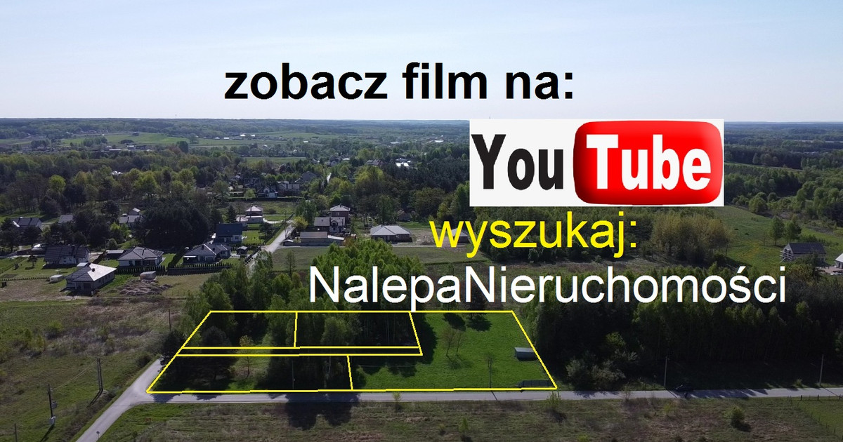 budowlana z PnB ogrodzona urządzona