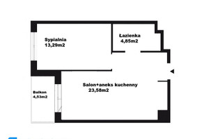 Mieszkanie na sprzedaż 42m2 Kraków Krowodrza Jesionowa - zdjęcie 3