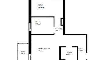 Mieszkanie na sprzedaż 52m2 Kraków Bronowice Jakuba Majora - zdjęcie 2