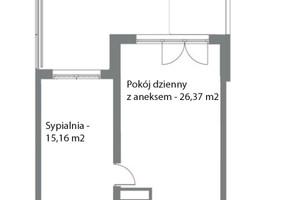 Mieszkanie na sprzedaż 52m2 Kraków Podgórze Duchackie Wola Duchacka Walerego Sławka - zdjęcie 2