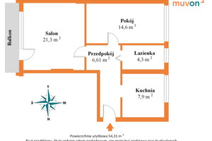 Mieszkanie na sprzedaż 55m2 Łódź Widzew Stanisława Przybyszewskiego - zdjęcie 3