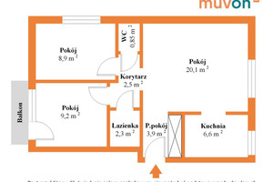 Mieszkanie na sprzedaż 58m2 Łódź Górna Ignacego Paderewskiego - zdjęcie 3