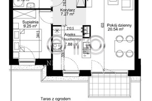 Mieszkanie na sprzedaż 50m2 Wrocław Krzyki Księże Małe - zdjęcie 2