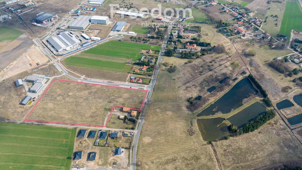 Działka przemysłowo-inwestycyjna o pow. ~34553 m²