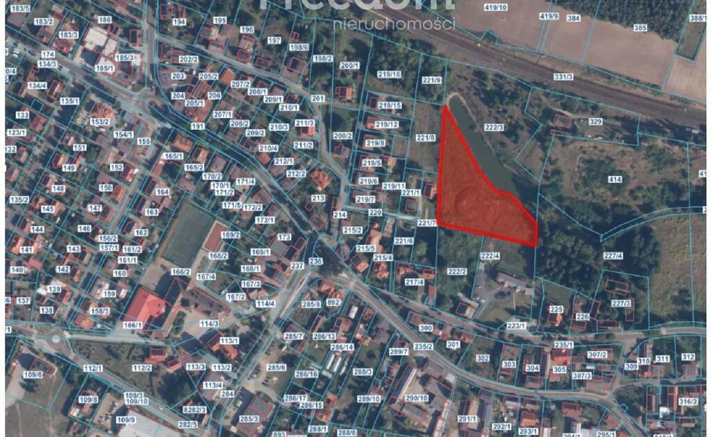 Działka z potencjałem w centrum Kaczor
