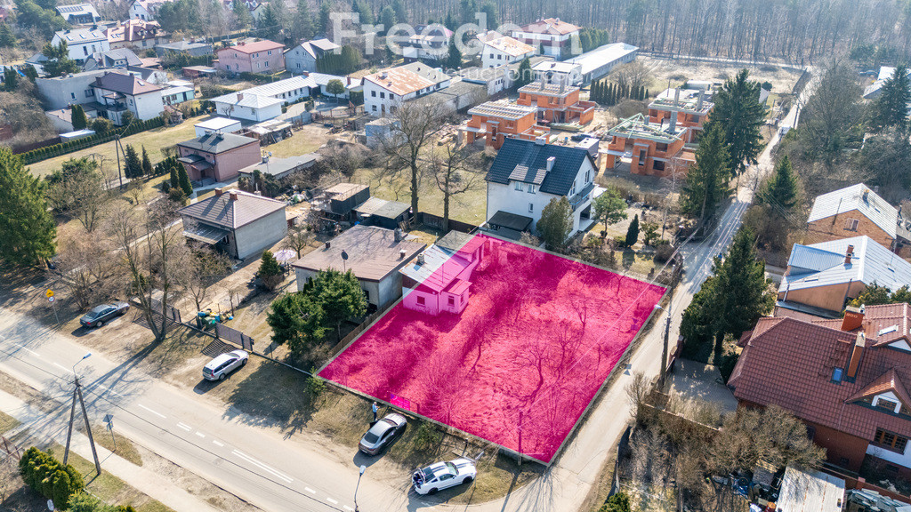 Działka budowlana 788 m² Kampinos –Dziekanów Leśny