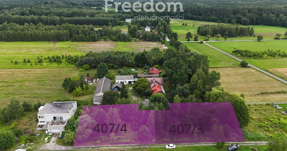 Działki z wydanymi warunkami zabudowy Rysie