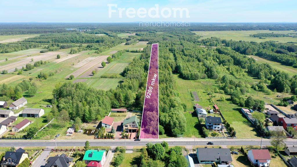 Działka Budowlana przy głównej drodze