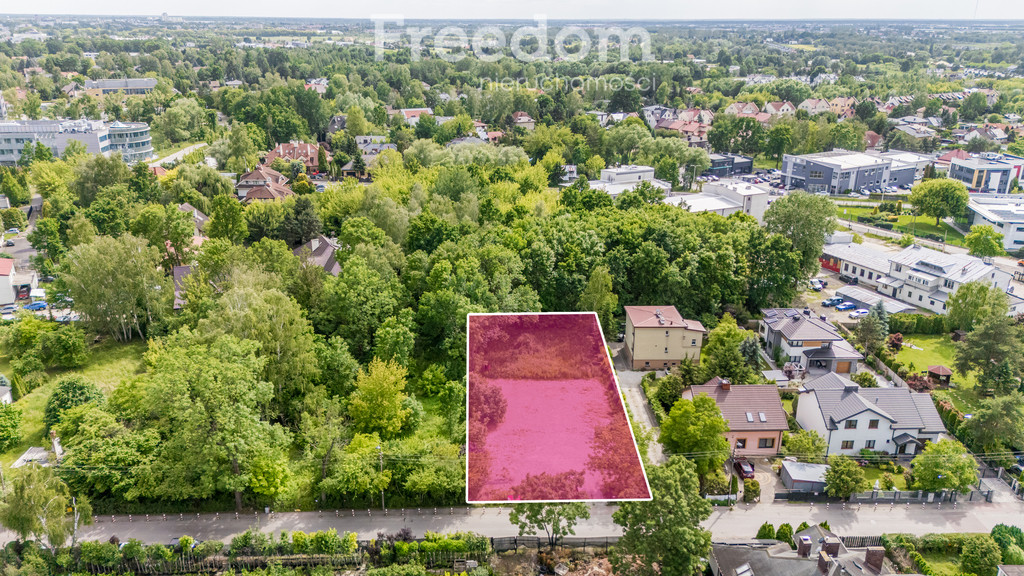 Działka pod dom lub bliźniak | Ursynów, 1343 m²