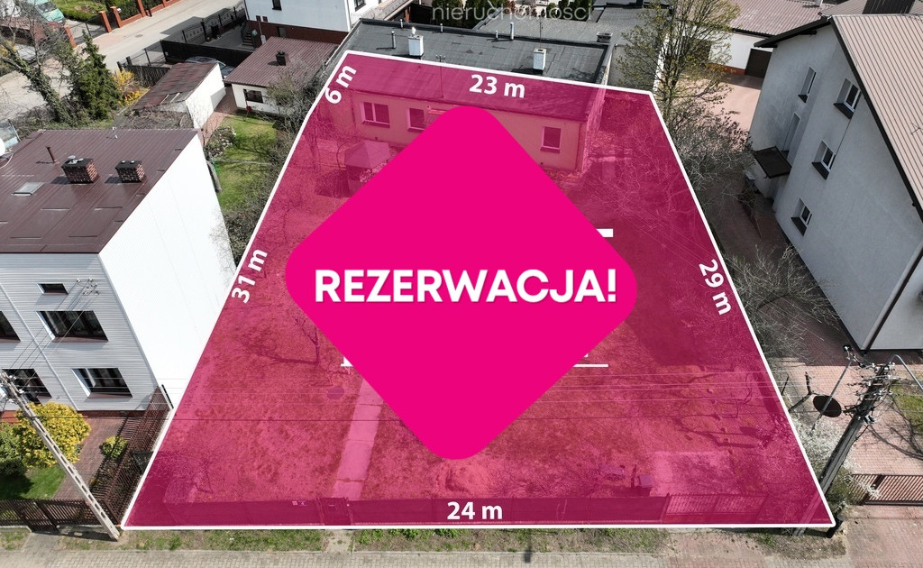 Działka budowlana z pełnymi mediami, 850 m do SKM