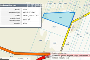 Działka na sprzedaż nowodworski Czosnów Kazuń Polski Widok - zdjęcie 1