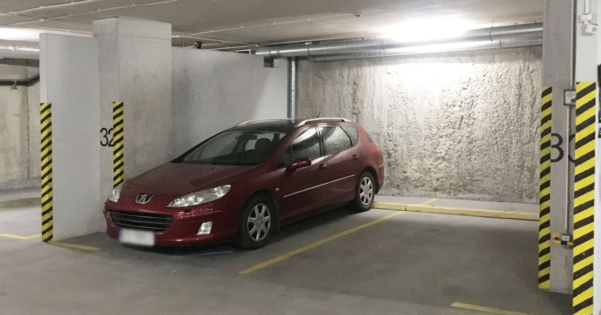 Miejsce postojowe w Centrum Krakowa