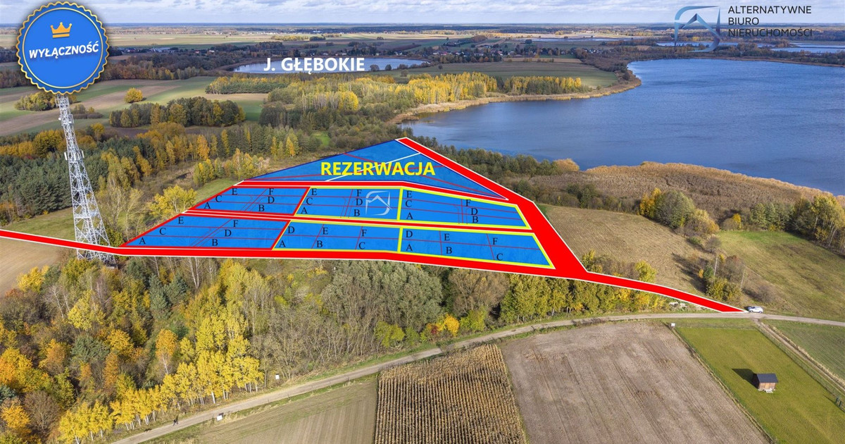 Tanie działki rekreacyjne wśród jezior