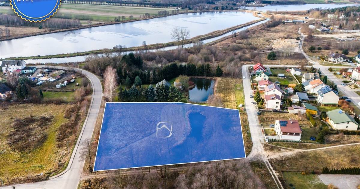 Piękna działka budowlano-usługowa ze stawem-Kock