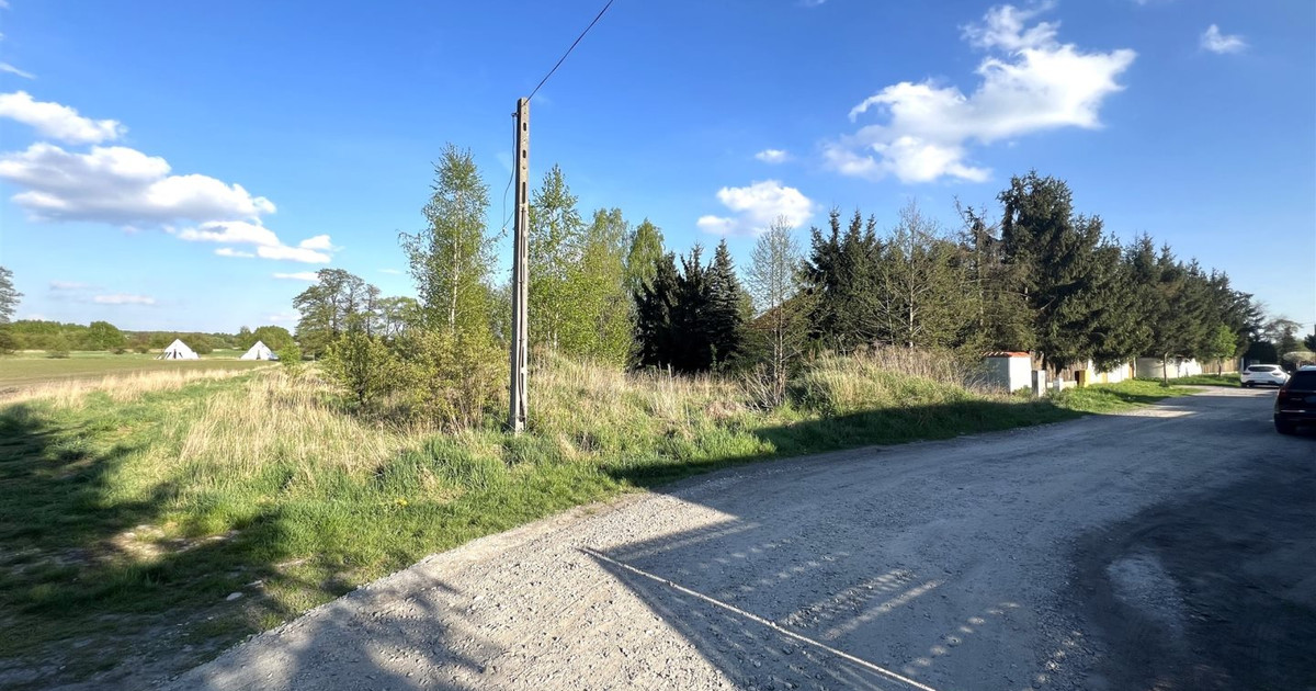 Kształtna działka budowlane w rej. Huta Jagodnica
