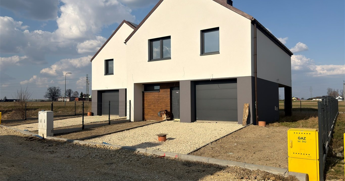 Nowoczesny bliźniak 141 m² | garaż | ogród | Tychy