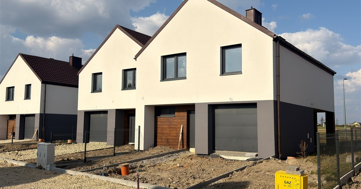 Nowoczesny bliźniak 141 m² | garaż | ogród | Tychy