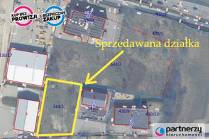 Działka na sprzedaż 1699m2 Gdańsk Kokoszki Gostyńska - zdjęcie 1