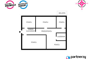 Mieszkanie na sprzedaż 54m2 Gdańsk Kołobrzeska - zdjęcie 2