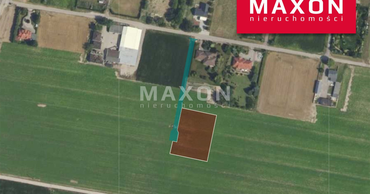 Duża atrakcyjna działka 2826 mkw. 8 km od Warszawy