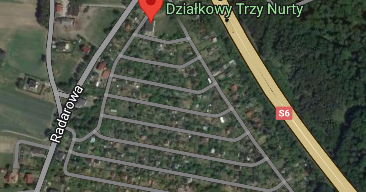 Działka ROD w Klukowie ,,Trzy Nurty\"