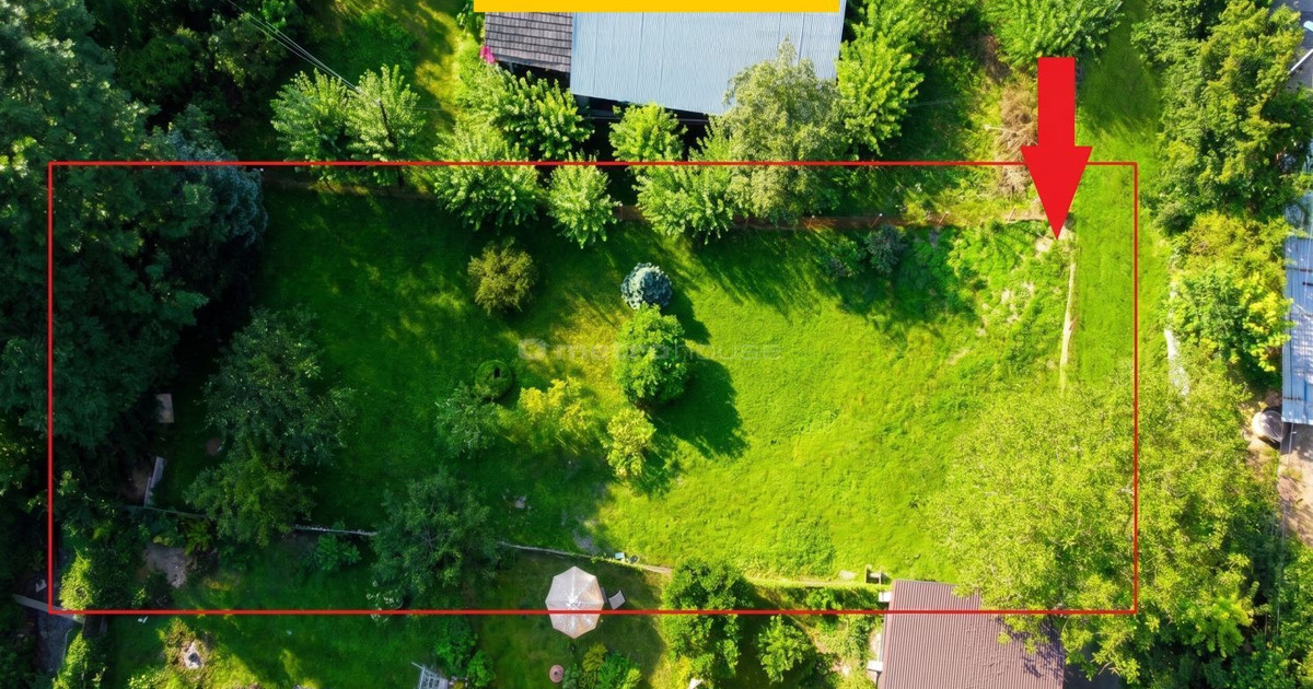 Malownicza działka Bud. w Szklarach ze strumykiem