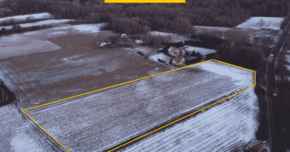 Działka 1,07 ha blisko centrum Nasielska