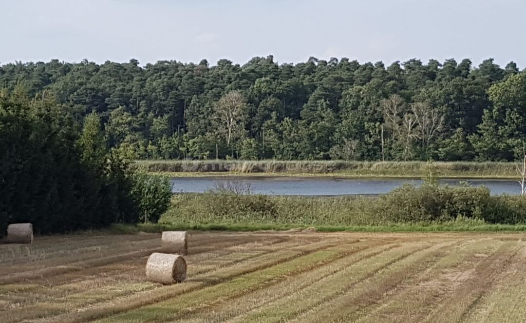 Piękna działka z linią brzegową jeziora, blisko S5