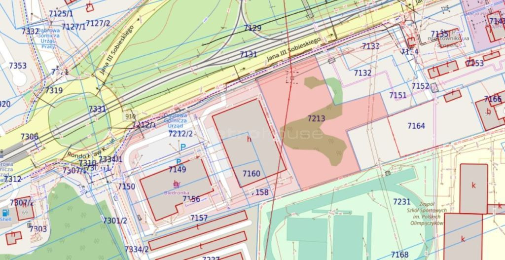 Dąbrowa Górnicza I -działka inwestycyjna w centrum